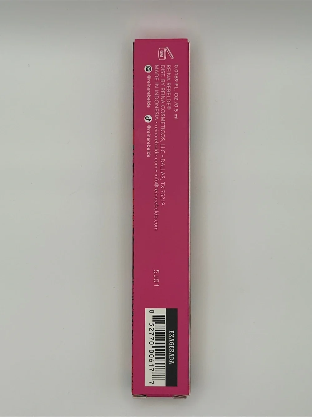NEW Reina Rebelde Rebel Eye Definer Black Liquid Matte Eyeliner, Exagerada